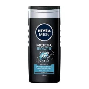 NIVEA MEN ROCK SALTS GEL ZA TUŠIRANJE 250ml NIVEA MEN ROCK SALTS GEL ZA TUŠIRANJE 250ml