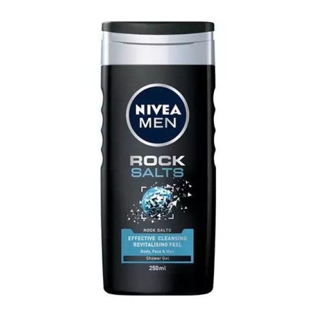 NIVEA MEN ROCK SALTS GEL ZA TUŠIRANJE 250ml