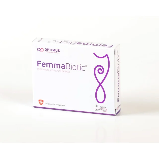 Femmabiotic probiotik 10 kapsula - Online Apoteka Femmabiotic probiotik 10 kapsula