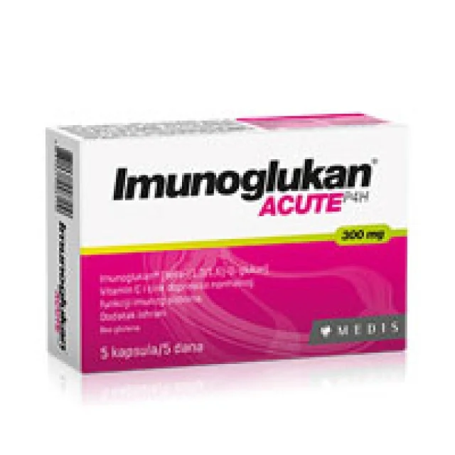 IMUNOGLUKAN ACUTE KAPSULE - Online Apoteka IMUNOGLUKAN ACUTE KAPSULE