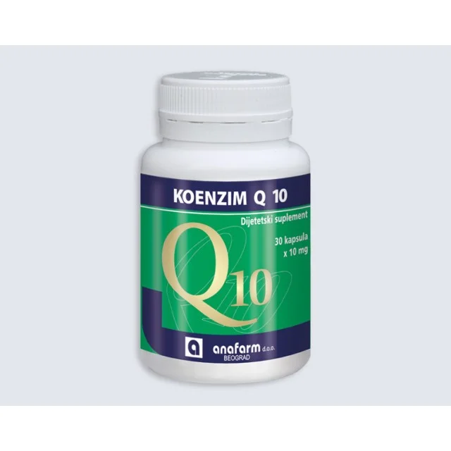 KOENZIM Q10 10mg - Online Apoteka KOENZIM Q10 10mg