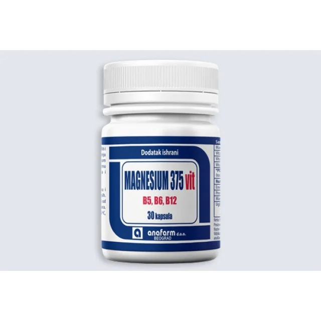 MAGNESIUM 375 VIT KAPSULE