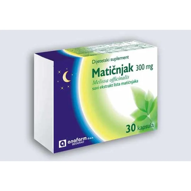 MATIČNJAK 300mg - Online Apoteka MATIČNJAK 300mg