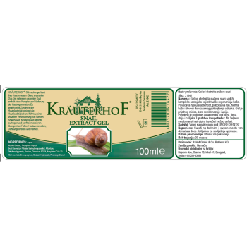 Gel od ekstrakta puževe sluzi Krauterhof