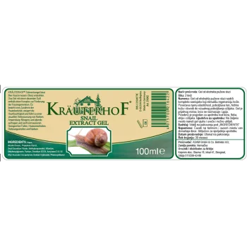 Gel od ekstrakta puževe sluzi Krauterhof