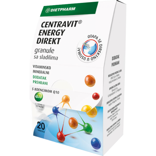 CENTRAVIT ENERGY DIREKT GRANULE - Online Apoteka CENTRAVIT ENERGY DIREKT GRANULE
