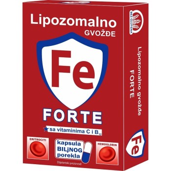 LIPOZOMALNO GVOŽĐE FORTE KAPSULE LIPOZOMALNO GVOŽĐE FORTE KAPSULE