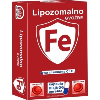 LIPOZOMALNO GVOŽĐE KAPSULE LIPOZOMALNO GVOŽĐE KAPSULE