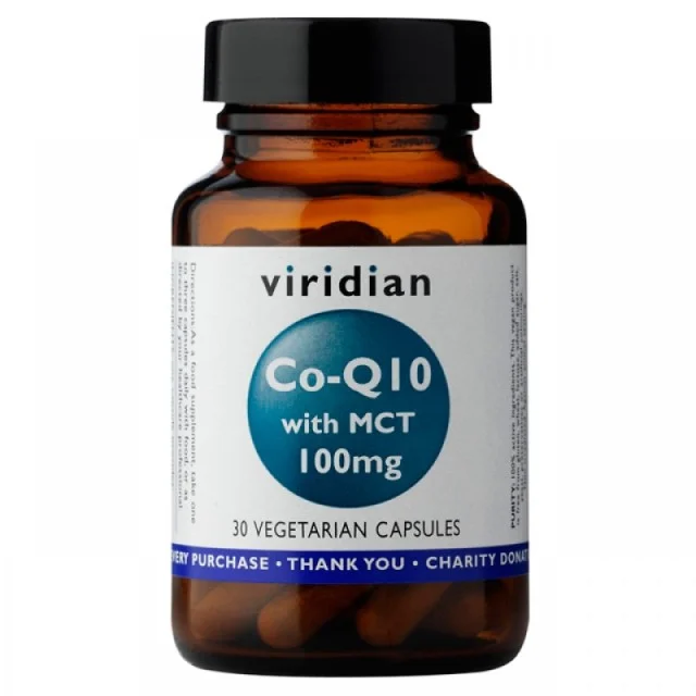 VIRIDIAN COENZIM Q10 KAPSULE 100mg - Online Apoteka VIRIDIAN COENZIM Q10 KAPSULE 100mg