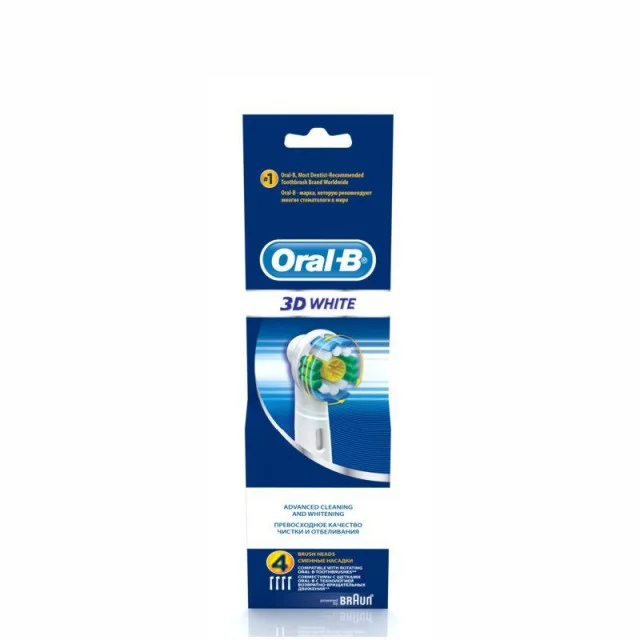 ORAL-B 3D WHITE 4kom - Online Apoteka ORAL-B 3D WHITE 4kom