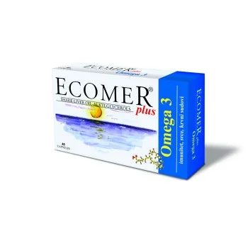 ECOMER PLUS OMEGA 3 40 KAPSULA 