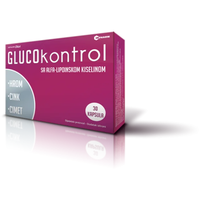 GLUCOKONTROL KAPSULE - Online Apoteka GLUCOKONTROL KAPSULE