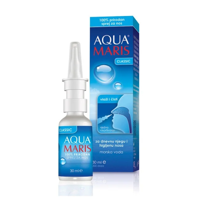 SPREJ ZA NOS AQUA MARIS CLASSIC - Online Apoteka SPREJ ZA NOS AQUA MARIS CLASSIC
