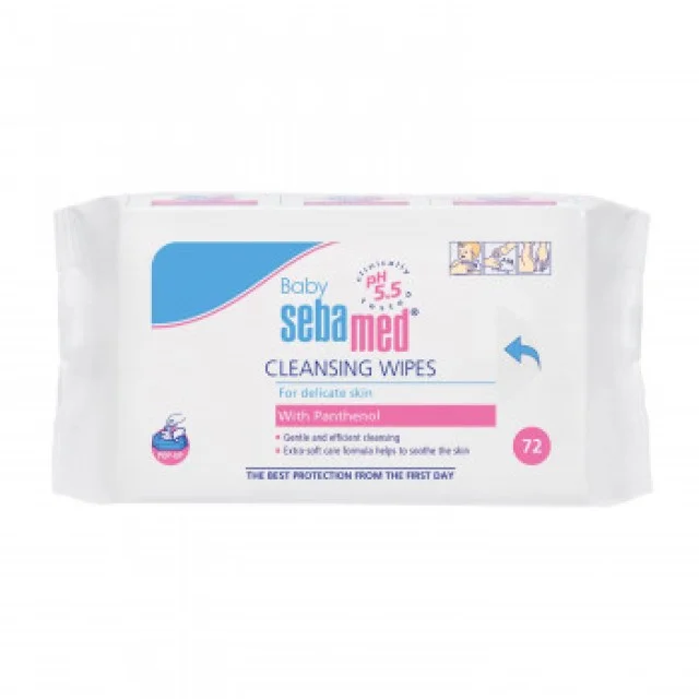 SEBAMED BABY VLAŽNE MARAMICE 72kom