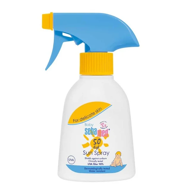 SEBAMED SUN BABY SPREJ SPF 50 200ml - Online Apoteka SEBAMED SUN BABY SPREJ SPF 50 200ml