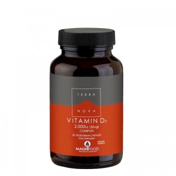 TERRANOVA VITAMIN D3 2000IU 50 KAPSULA