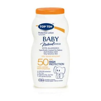 TOP TEN BABY SUN LOSION SPF 50