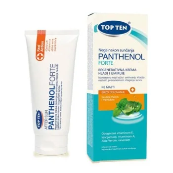 TOP TEN PANTHENOL FORTE KREMA POSLE SUNČANJA 100ml TOP TEN PANTHENOL FORTE KREMA POSLE SUNČANJA 100ml