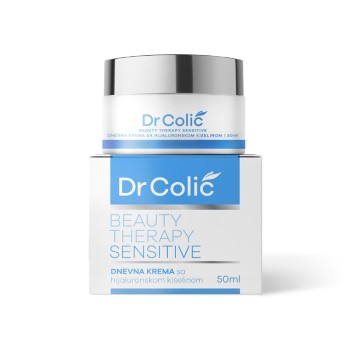 DR COLIĆ DNEVNA KREMA SA HIJALURONSKOM KISELINOM BEAUTY THERAPY SENSITIVE DR COLIĆ DNEVNA KREMA SA HIJALURONSKOM KISELINOM BEAUTY THERAPY SENSITIVE