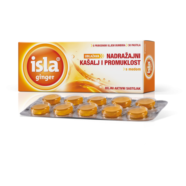 ISLA GINGER PASTILE - Online Apoteka ISLA GINGER PASTILE