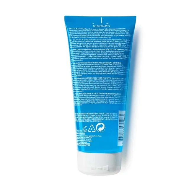 LA ROCHE POSAY EFFACLAR GEL 200ml - Online Apoteka LA ROCHE POSAY EFFACLAR GEL 200ml