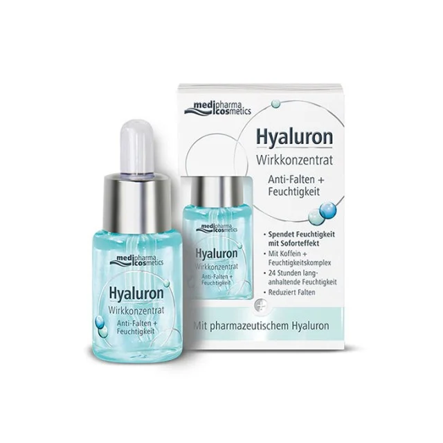 MEDIPHARMA HYALURON SERUM PROTIV BORA PLUS HIDRATANTNI KOMPLEKS