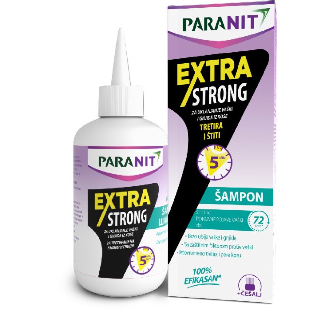 PARANIT EXTRA STRONG ŠAMPON - Online Apoteka PARANIT EXTRA STRONG ŠAMPON