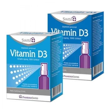 SWISS PLUS VITAMIN D3 SPREJ 1000 IJ