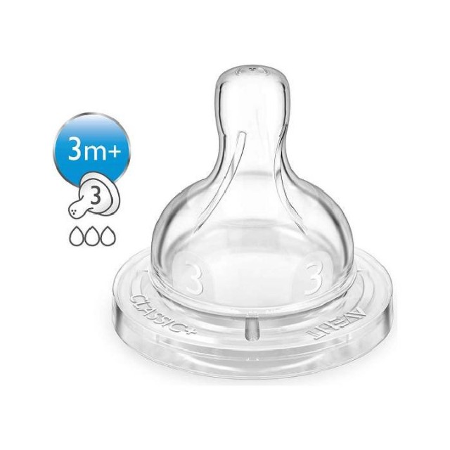 AVENT CUCLA KLASIK SREDNJI PROTOK 3M+ - Online Apoteka AVENT CUCLA KLASIK SREDNJI PROTOK 3M+