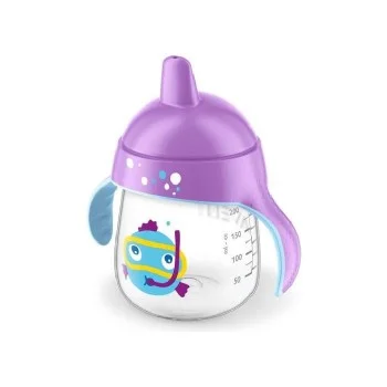 AVENT PREMIUM MAGIČNA ŠOLJA 260ML - LJUBIČASTA