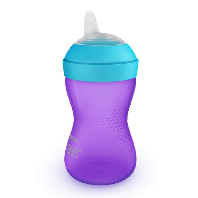 AVENT ŠOLJA SA MEKANIM KLJUNOM 9M+ 300ML - LJUBIČASTA