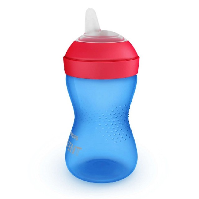 AVENT ŠOLJA SA MEKANIM KLJUNOM 9M+ 300ML - PLAVA - Online Apoteka AVENT ŠOLJA SA MEKANIM KLJUNOM 9M+ 300ML - PLAVA