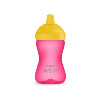AVENT ŠOLJA SA TVRDIM KLJUNOM 18M+ 300ML - ROZE AVENT ŠOLJA SA TVRDIM KLJUNOM 18M+ 300ML - ROZE