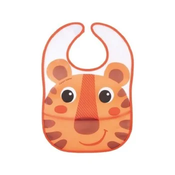 CANPOL BABIES PORTIKLA SA DŽEPOM - HELLO LITTLE ORANGE