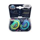 CANPOL BABIES SILIKONSKA VARALICA NEON LOVE (2 KOM) 18M+ - BLUE - Online Apoteka CANPOL BABIES SILIKONSKA VARALICA NEON LOVE (2 KOM) 18M+ - BLUE