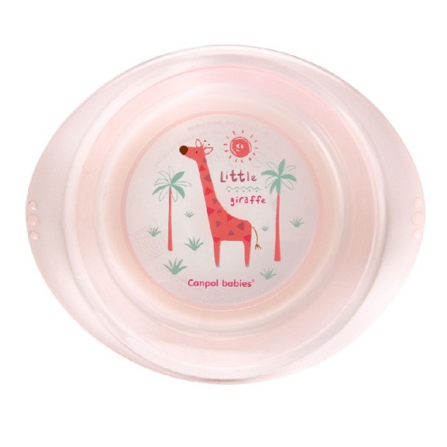 CANPOL BABY ČINIJA AFRICA - ROZE (320ML) - Online Apoteka CANPOL BABY ČINIJA AFRICA - ROZE (320ML)