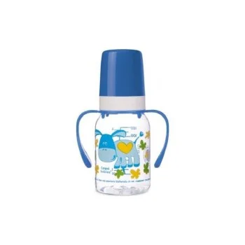 CANPOL BABY FLAŠICA ANIMALS SA DRŠKOM - PLAVA 120ML CANPOL BABY FLAŠICA ANIMALS SA DRŠKOM - PLAVA 120ML