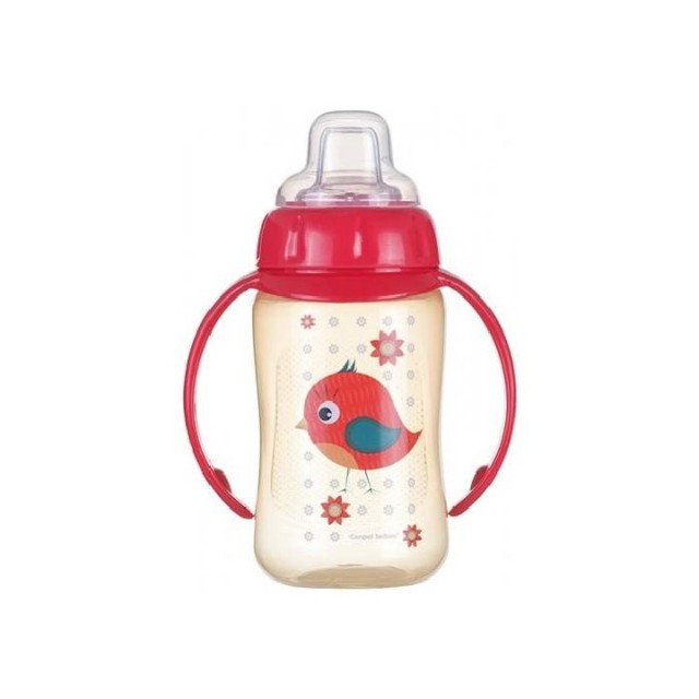 CANPOL BABY FLAŠICA/ŠOLJA SA KLJUNOM I RUČKAMA HAPPY ANIMALS TRAINING - BIRD - Online Apoteka CANPOL BABY FLAŠICA/ŠOLJA SA KLJUNOM I RUČKAMA HAPPY ANIMALS TRAINING - BIRD