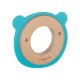 CANPOL BABY GLODALICA - WOOD SILICON BEAR