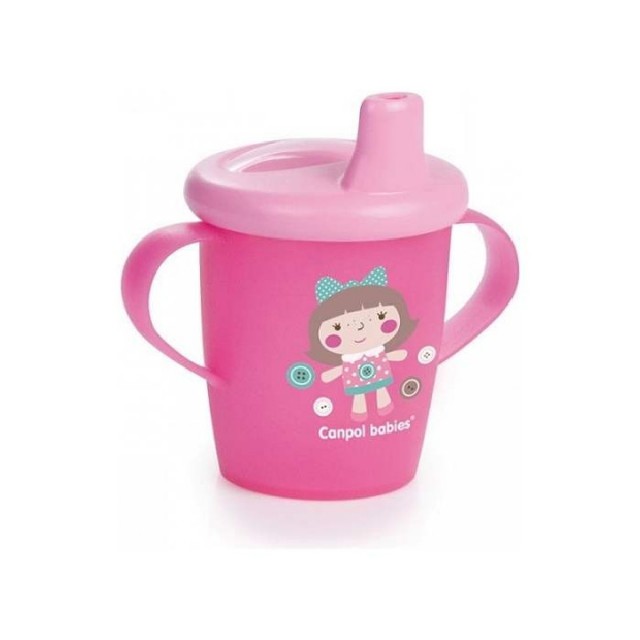 CANPOL BABY NON SPIL ŠOLJA SA RUČKAMA TOYS 250ML - ROZE - Online Apoteka CANPOL BABY NON SPIL ŠOLJA SA RUČKAMA TOYS 250ML - ROZE