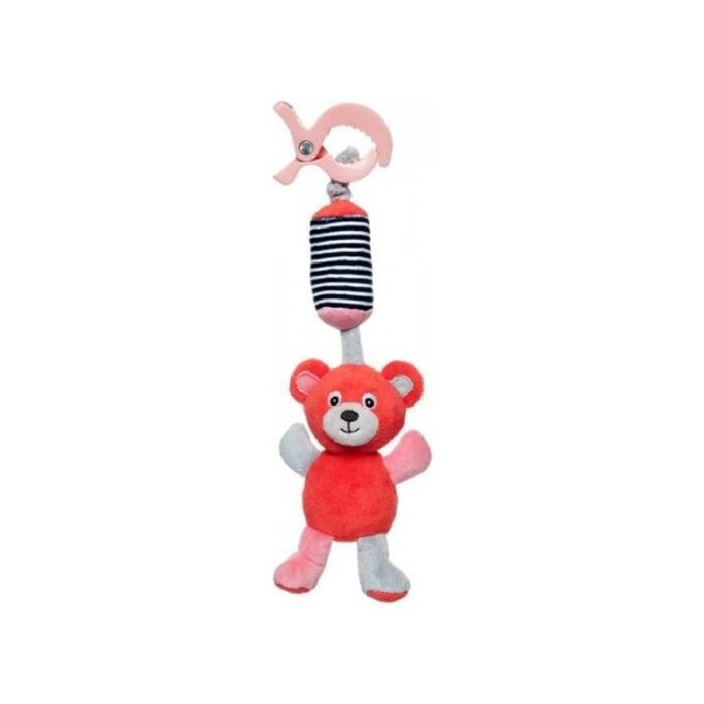 CANPOL BABY PLIŠANA IGRAČKA SA ZVEČKOM BEARS - CORAL - Online Apoteka CANPOL BABY PLIŠANA IGRAČKA SA ZVEČKOM BEARS - CORAL