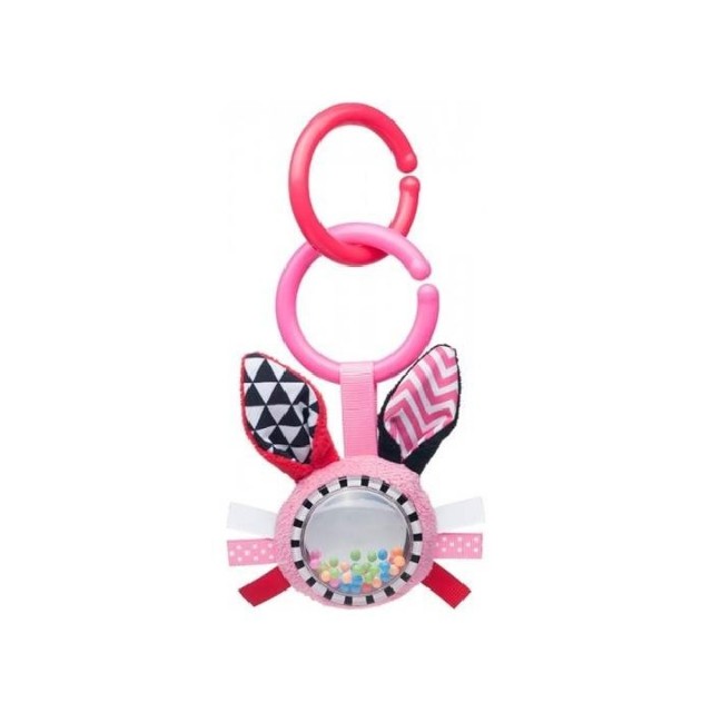 CANPOL BABY PLIŠANA IGRAČKA SA ZVEČKOM - ZIG ZAG PINK RABBIT - Online Apoteka CANPOL BABY PLIŠANA IGRAČKA SA ZVEČKOM - ZIG ZAG PINK RABBIT