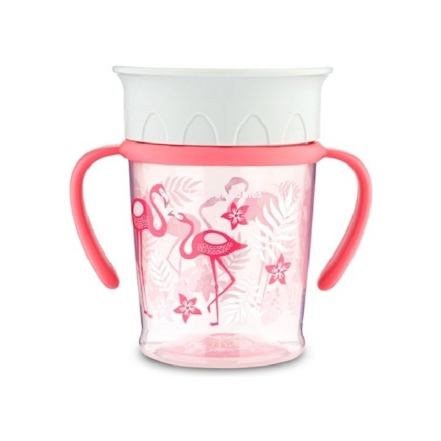 CANPOL BABY ŠOLJA 6M+ JUNGLE - CORAL 400ML - Online Apoteka CANPOL BABY ŠOLJA 6M+ JUNGLE - CORAL 400ML