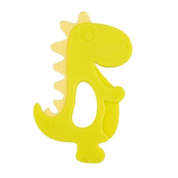 CANPOL BABY SILIKONSKA GLODALICA - DINOSAURUS (ŽUTA) CANPOL BABY SILIKONSKA GLODALICA - DINOSAURUS (ŽUTA)