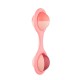 CANPOL BABY ZVEČKA BARBELL - PINK
