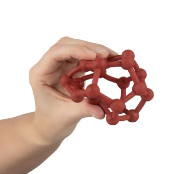 CANPOL BABY IGRAČKA LOPTA SILICON - GEOMETRIC