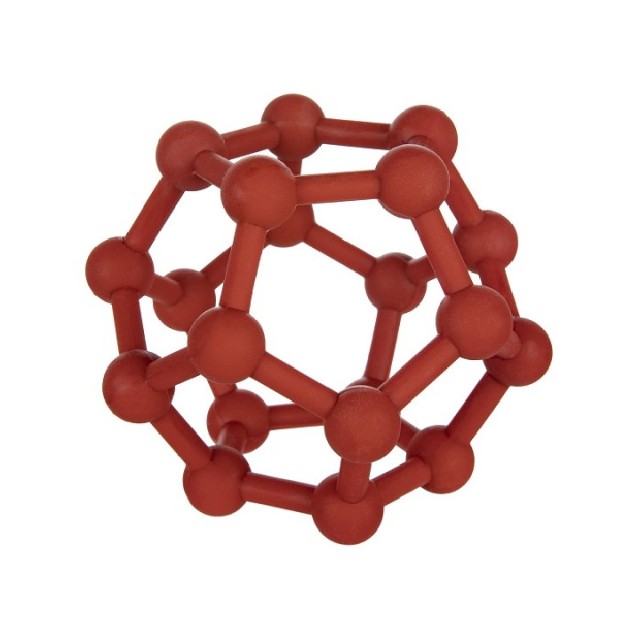 CANPOL BABY IGRAČKA LOPTA SILICON - GEOMETRIC