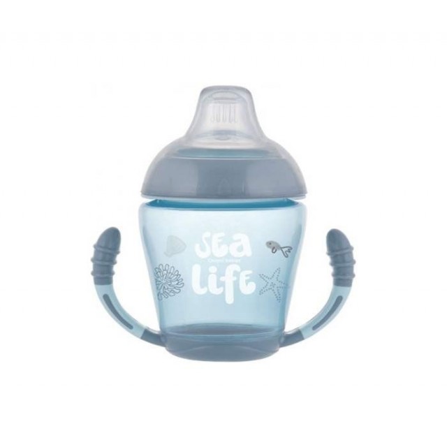CANPOL ŠOLJA 230ML - SEA LIFE GREY - Online Apoteka CANPOL ŠOLJA 230ML - SEA LIFE GREY