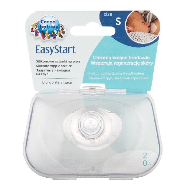 CANPOL SILIKONSKE BRADAVICE EASY START (S) - Online Apoteka CANPOL SILIKONSKE BRADAVICE EASY START (S)