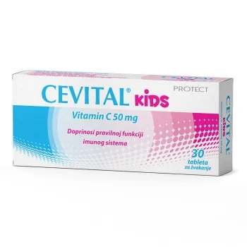 VITAMIN C ZA DECU TABLETE ZA ŽVAKANJE CEVITAL
